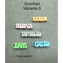 Personalisierter Schlüsselanhänger mit Namen – Hasen Anhänger – Namen Schlüsselanhänger, Geschenkidee, Ostern