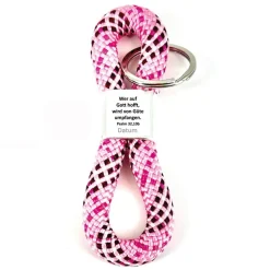 Personalisierter Schlüsselanhänger mit Name, Kreuz & Psalm – Geschenk zur Konfirmation & Firmung