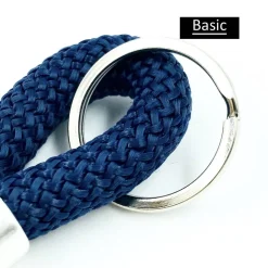 personalisierter SchlüsselanhängePatentante, Länge 11 cm, Segelseil/Segeltau 34 Farben