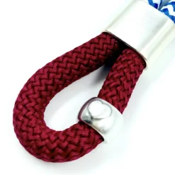 personalisierter SchlüsselanhängePatentante, Länge 11 cm, Segelseil/Segeltau 34 Farben