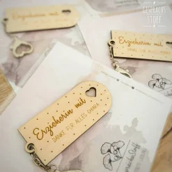 Personalisierter Schlüsselanhänger / Abschiedsgeschenk Erzieherin/Erzieher/Kita/Kindergarten / Personalisierte Geschenke