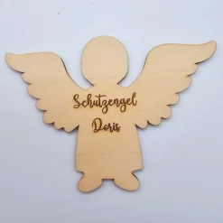 Personalisierter Schutzengel | Schutzengel Taufe | Geschenk Geburt | Schutzengel aus Holz | verschiedene Größen | Schutz