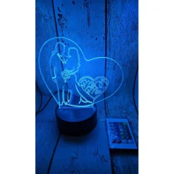 Personalisiertes Acrylglas Herz zur Hochzeit mit Wunschgravur – Unvergessliches Geschenk für Brautpaare