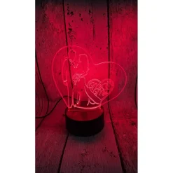 Personalisiertes Acrylglas Herz zur Hochzeit mit Wunschgravur – Unvergessliches Geschenk für Brautpaare