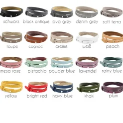 personalisiertes Armband, Kommunion, Firmung, Taufe, Konfirmation, Geburtstag, Einschulung, Lederarmband mit Wunschnamen ichthys