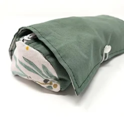 personalisiertes Federmäppchen Schule - grün - Stiftemäppchen mit Namen Gummiband, Geschenk Studentin, Mäppchen Mädchen