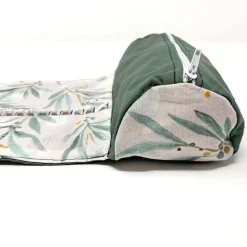 personalisiertes Federmäppchen Schule - grün - Stiftemäppchen mit Namen Gummiband, Geschenk Studentin, Mäppchen Mädchen