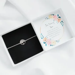 Personalisiertes Firmung Geschenk Mädchen – Armband mit personalisierter Geschenkbox