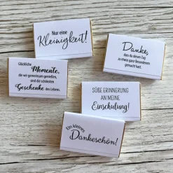 Personalisiertes Gastgeschenk zur Einschulung | Schokolade mit Namen & Datum zum Schulanfang