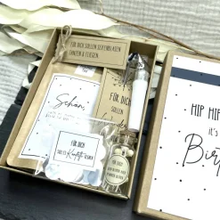Personalisiertes Geburtstagsgeschenk für Frauen, Geschenkbox zum Geburtstag für Freundin, Schwester, Mutter, 21