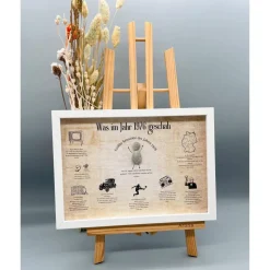 Personalisiertes Geburtstagsgeschenk Unikat Custom Wandbild Geburtstag Geldgeschenk Geburtstag Wunscherfüller einzigarti