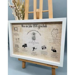 Personalisiertes Geburtstagsgeschenk Unikat Custom Wandbild Geburtstag Geldgeschenk Geburtstag Wunscherfüller einzigarti