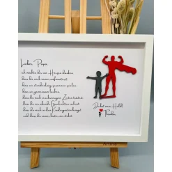 Personalisiertes Geburtstagsgeschenk Unikat Custom Wandbild Geburtstag Geldgeschenk Geburtstag Wunscherfüller einzigarti