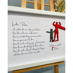 Personalisiertes Geburtstagsgeschenk Unikat Custom Wandbild Geburtstag Geldgeschenk Geburtstag Wunscherfüller einzigarti