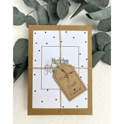 Personalisiertes Geldgeschenk zur Hochzeit, Geschenk für Brautpaar zur kirchlichen und standesamtlichen Trauung