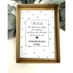 Personalisiertes Geldgeschenk zur Hochzeit, Geschenk für Brautpaar zur kirchlichen und standesamtlichen Trauung