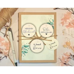 Personalisiertes Geldgeschenk Kommunion – Geschenkbox mit Namen & Glückwunschkarte