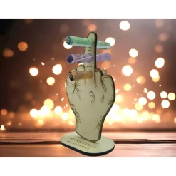 Personalisiertes Geldgeschenk - Stinkefinger / Geschenkverpackung / Geschenkidee / Geschenke für Männer / Geburtstagsges