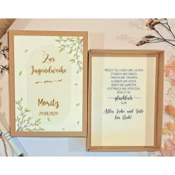 Personalisiertes Geldgeschenk zur Jugendweihe – Geschenkbox für Jungen & Mädchen mit Namen