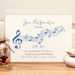 Personalisiertes Geldgeschenk zur Konfirmation im Bilderrahmen – Einzigartiges Geschenk für Patenkind & Konfirmanden