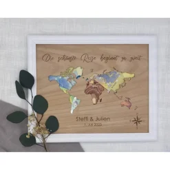 Personalisiertes Geldgeschenk, Hochzeitsgeschenk, Gastgeschenk Hochzeitsfeier, Geschenk für das Brautpaar