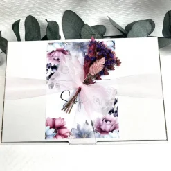 Personalisiertes Geschenk mit Trockenblumen für Frauen, Geburtstagsgeschenk für Schwester und Freundin