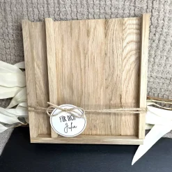 Personalisiertes Geschenkset für Frauen, Personalisierte Holzbox, Geschenkset Kerze, Geschenkidee Frau, Geburtstagsgesch