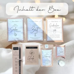 Personalisiertes Geschenk für Frauen, Freundin, Arbeitskollegin, Geschenkset, Danke, Entspannung, Geburtstagsgeschenk
