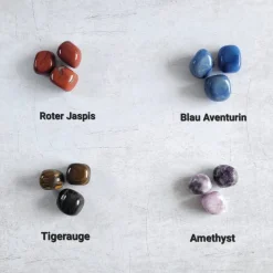 Personalisiertes Geschenk zur Einschulung mit Origami Drache & Mutstein - Schulanfang Geschenkbox mit Botschaft