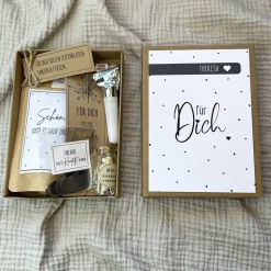 Personalisiertes Geschenk für Frauen, Freundin, Schwester, Geschenkbox, Geschenkset, Für Dich, 21