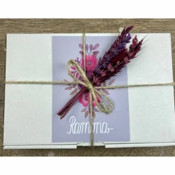 Personalisiertes Geschenk mit Trockenblumen für Frauen, Schwester, Freundin, Geburtstagsgeschenk