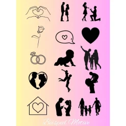 Personalisiertes Hochzeitsgeschenk aus Holz – Einzigartige Wanddeko mit Liebesgeschichte