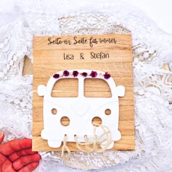 personalisiertes Hochzeitsgeschenk | Geldgeschenk Brautpaar | Geschenk zur Hochzeit | Bulli | Auto | Hochzeit | Reisekas