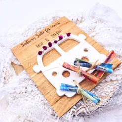 personalisiertes Hochzeitsgeschenk | Geldgeschenk Brautpaar | Geschenk zur Hochzeit | Bulli | Auto | Hochzeit | Reisekas