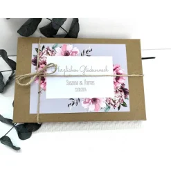 Personalisiertes Hochzeitsgeschenk für das Brautpaar, Geschenk zur standesamtlichen und kirchlichen Trauung