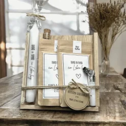 Personalisiertes Hochzeitsgeschenk für das Brautpaar, Personalisierte Holzbox, Geldgeschenk zur Hochzeit, 31