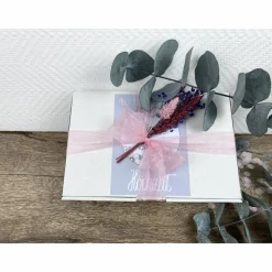 Personalisiertes Hochzeitsgeschenk mit Trockenblumen, Geschenk für Brautpaar, Geschenk zur standesamtlichen Trauung