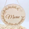 Personalisiertes Holzschild mit Name | Kinderzimmer Deko | Namensschild Kinderzimmer | Mädchen | Junge | Geburt