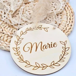 Personalisiertes Holzschild mit Name | Kinderzimmer Deko | Namensschild Kinderzimmer | Mädchen | Junge | Geburt