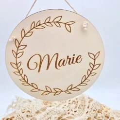 Personalisiertes Holzschild mit Name | Kinderzimmer Deko | Namensschild Kinderzimmer | Mädchen | Junge | Geburt