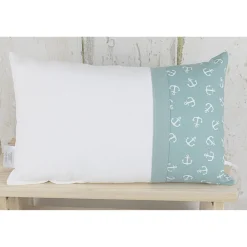 Personalisiertes Kissen zur Kommunion oder Konfirmation, in grün und weiß, aus Baumwollstoff, ein tolles Namenskissen