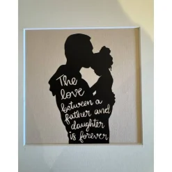 Personalisiertes maritimes Geschenk für Papa – Bilderrahmen mit Spruch von Tochter, maritime Dekoration, Geburtstagsgeschenk & Weihnachten