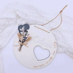 Personalisiertes Namensschild | Geschenke zur Geburt | Taufgeschenk | Geschenkidee | Geburtstafel | Baby Geschenk |  ind