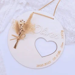 Personalisiertes Namensschild | Geschenke zur Geburt | Taufgeschenk | Geschenkidee | Geburtstafel | Baby Geschenk |  ind