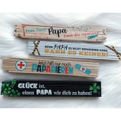 Personalisiertes Papa Meterstab – Dein individuelles Geschenk zum Reparieren & Werkeln – Vatertag & Handwerker Geschenk