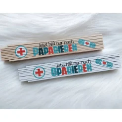 Personalisiertes Papa Meterstab – Dein individuelles Geschenk zum Reparieren & Werkeln – Vatertag & Handwerker Geschenk