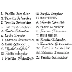 Personalisiertes Schiefer Türschild – Handgemachtes Hochzeitsgeschenk mit Namen für das Brautpaar