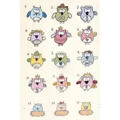 Personalisiertes Türschild Schiefer mit Eulen – Handgemachtes Haustürschild für Familien, dekorativ & exklusiv