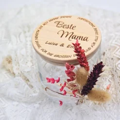 Personalisiertes Vorratsglas | Geschenk Mama, Papa | Kleines Dankeschön | beste Mama | bester Papa | Großeltern