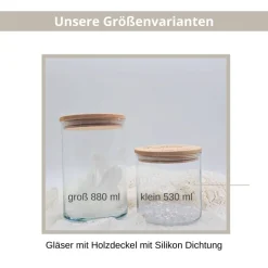 Personalisiertes Vorratsglas | Geschenk Mama, Papa | Kleines Dankeschön | beste Mama | bester Papa | Großeltern